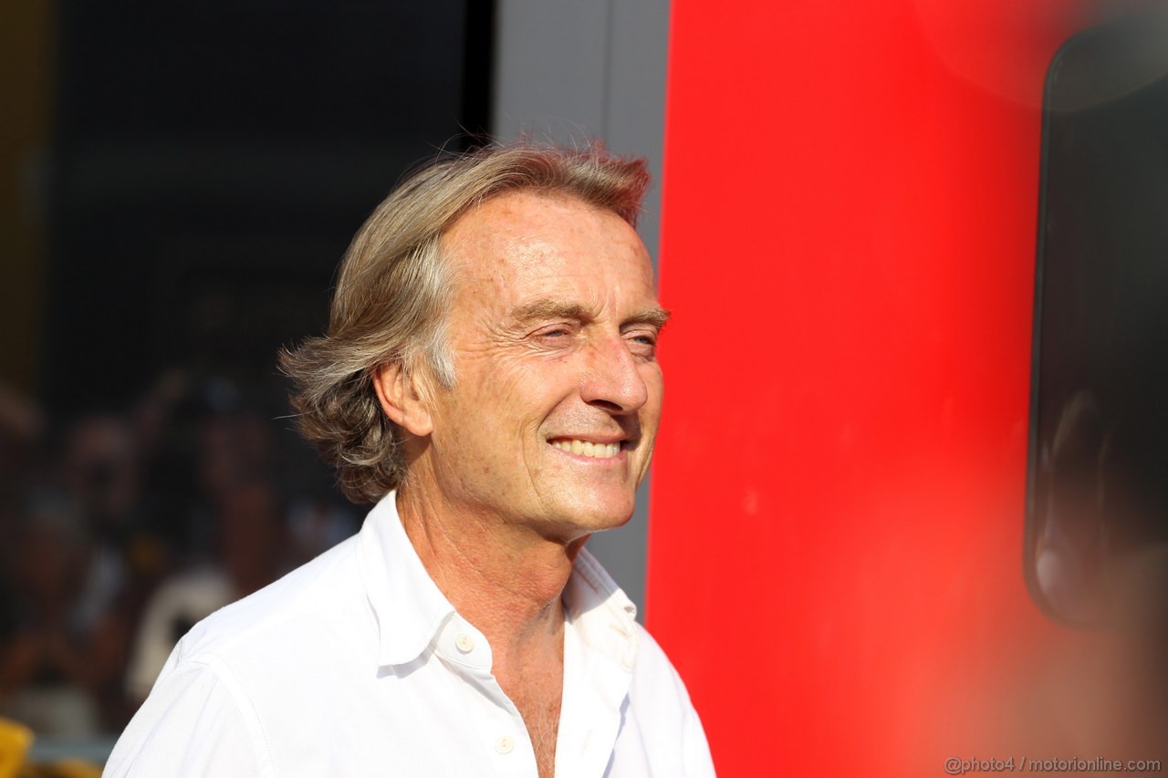 GP ITALIA, 08.09.2012- Luca Cordero di Montezemolo (ITA), President Ferrari  