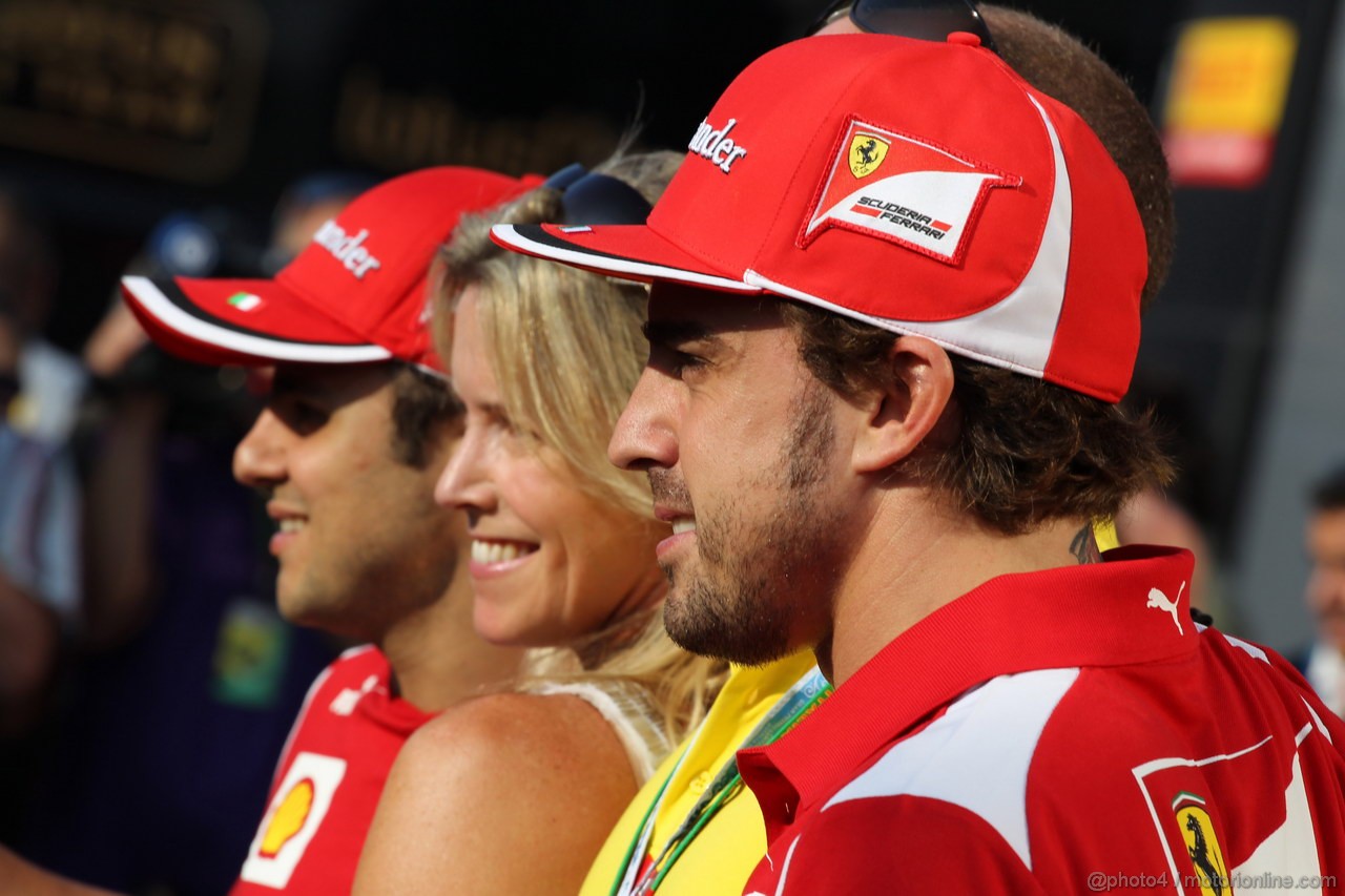 GP ITALIA, 08.09.2012- Fernando Alonso (ESP) Ferrari F2012 