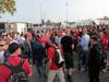 GP ITALIA, 08.09.2012- Fans in the entrace of the paddock