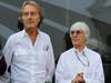 GP ITALIA, 08.09.2012- Free Practice 3, Luca Cordero di Montezemolo (ITA), President Ferrari e Bernie Ecclestone (GBR), President e CEO of Formula One Management  