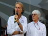 GP ITALIA, 08.09.2012- Free Practice 3, Luca Cordero di Montezemolo (ITA), President Ferrari e Bernie Ecclestone (GBR), President e CEO of Formula One Management