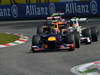 GP ITALIA, 08.09.2012- Free Practice 3, Mark Webber (AUS) Red Bull Racing RB8 davanti a Sergio Prez (MEX) Sauber F1 Team C31 