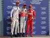 GP ITALIA, 08.09.2012- Qualifiche, secondo Jenson Button (GBR) McLaren Mercedes MP4-27, Lewis Hamilton (GBR) McLaren Mercedes MP4-27 pole position e terzo Felipe Massa (BRA) Ferrari F2012