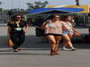 GP ITALIA, 08.09.2012- Qualifiche, Ragazzas in the paddock 
