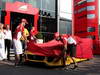 GP ITALIA, 08.09.2012- Benjamin Sloss Treynor (USA) Vice-President Google Management Group is presented with a Ferrari 512 he won in an auction to raise funds for victims of the Italian earthquake by Luca di Montezemolo (ITA) Ferrari President; Fernando Alonso (ESP) Ferrari; e Felipe Massa (BRA) Ferrari.