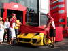 GP ITALIA, 08.09.2012- Benjamin Sloss Treynor (USA) Vice-President Google Management Group is presented with a Ferrari 512 he won in an auction to raise funds for victims of the Italian earthquake by Luca di Montezemolo (ITA) Ferrari President; Fernando Alonso (ESP) Ferrari; e Felipe Massa (BRA) Ferrari.