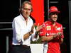 GP ITALIA, 08.09.2012- Luca Cordero di Montezemolo (ITA), President Ferrari  e Fernando Alonso (ESP) Ferrari F2012 