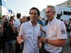 GP ITALIA, 08.09.2012- Pedro De La Rosa (ESP) HRT Formula 1 Team celebrates his 100th GP with Martin Whitmarsh (GBR), Chief Executive Officer Mclaren 
