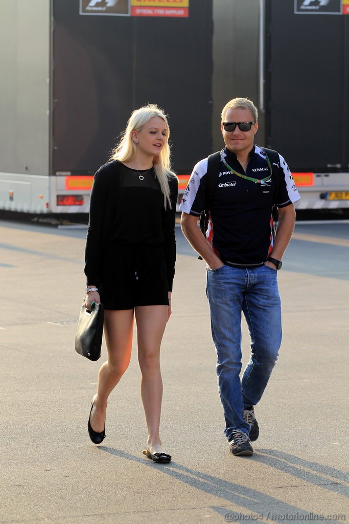 GP ITALIA, 07.09.2012-Valtteri Bottas (FIN), Test Driver, Williams F1 Team 