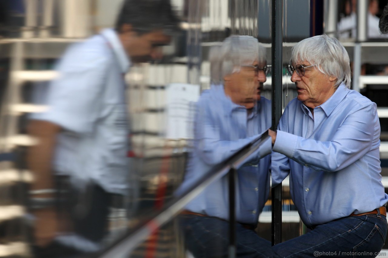 GP ITALIA, 07.09.2012- Bernie Ecclestone (GBR), President e CEO of Formula One Management  