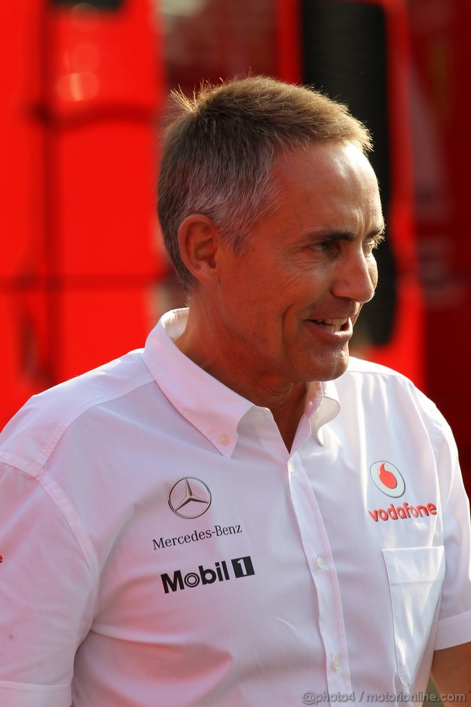 GP ITALIA, 07.09.2012- Martin Whitmarsh (GBR), Chief Executive Officer Mclaren 