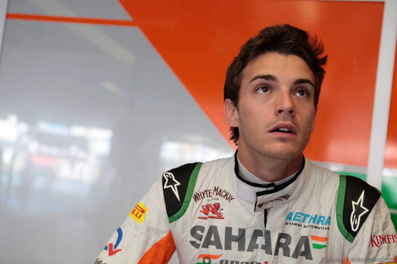 GP ITALIA, 07.09.2012- Prove Libere 1, Jules Bianchi (FRA), Test Driver, Sahara Force India Formula One Team VJM05 