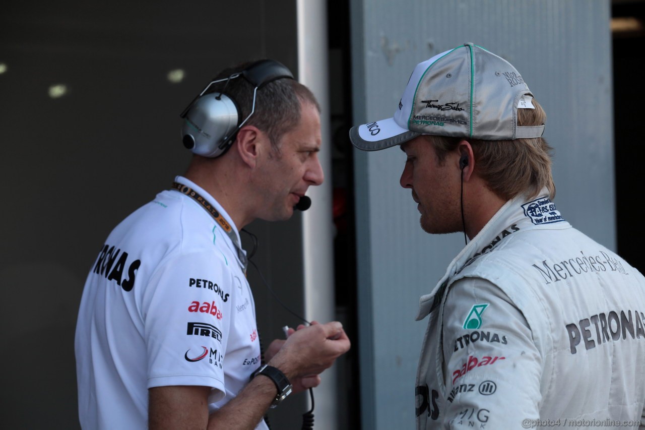 GP ITALIA, 07.09.2012- Prove Libere 1, Nico Rosberg (GER) Mercedes AMG F1 W03 