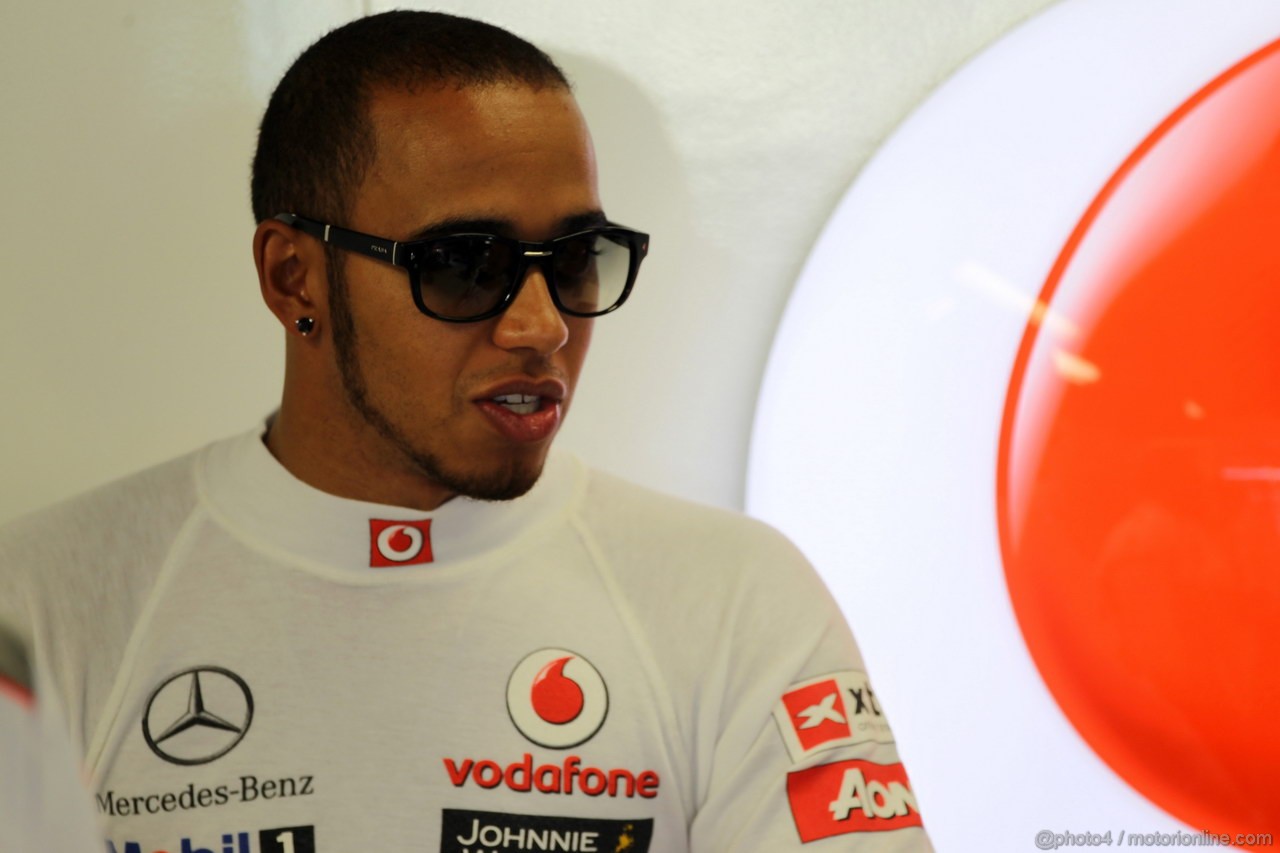 GP ITALIA, 07.09.2012- Prove Libere 1, Lewis Hamilton (GBR) McLaren Mercedes MP4-27 