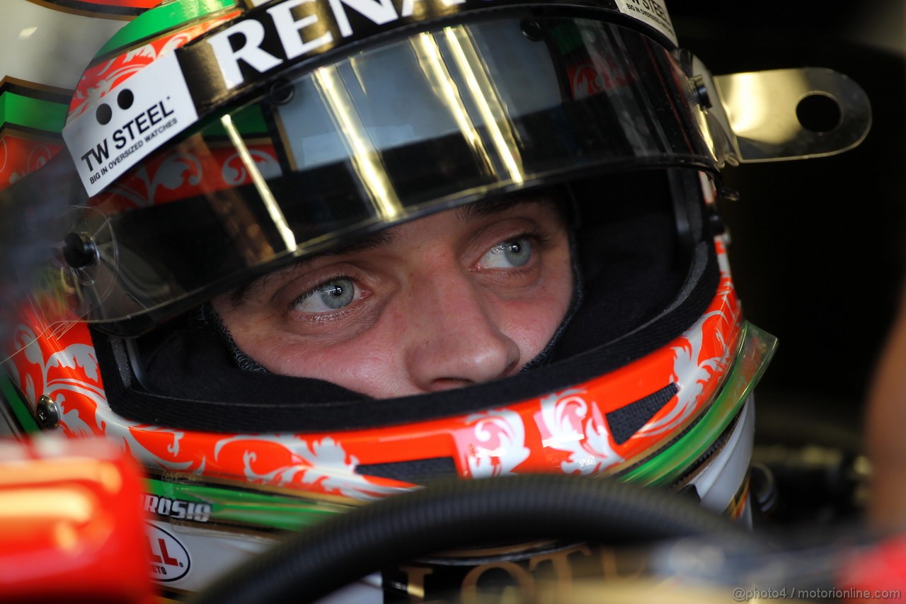 GP ITALIA, 07.09.2012- Prove Libere 1, Jerome D'Ambrosio (BEL), Lotus F1 Team E20