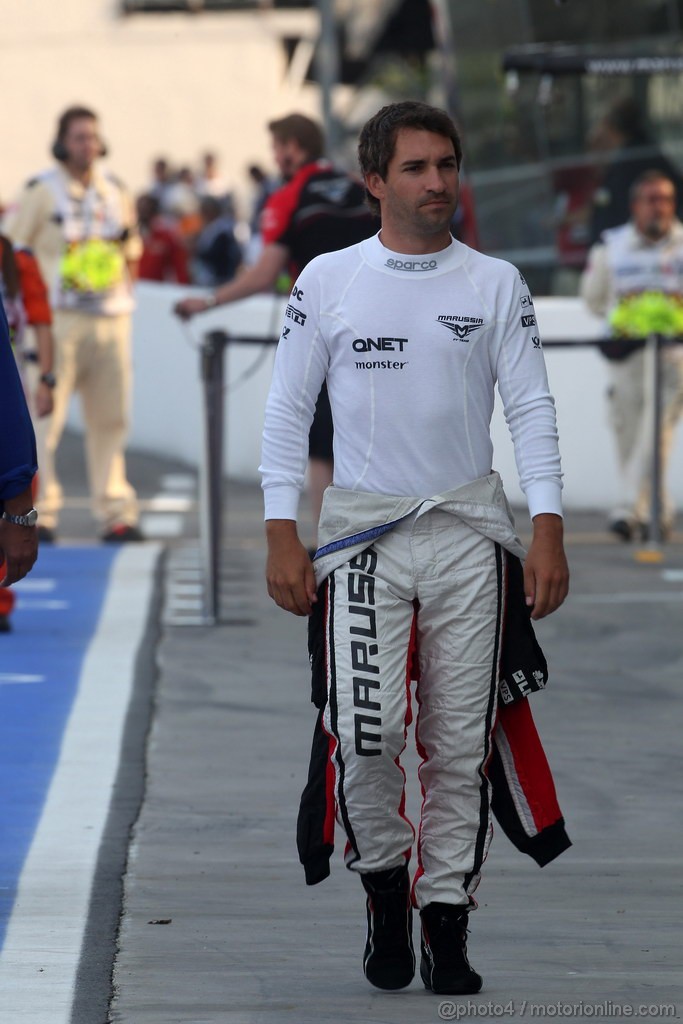 GP ITALIA, 07.09.2012- Prove Libere 1, Timo Glock (GER) Marussia F1 Team MR01 