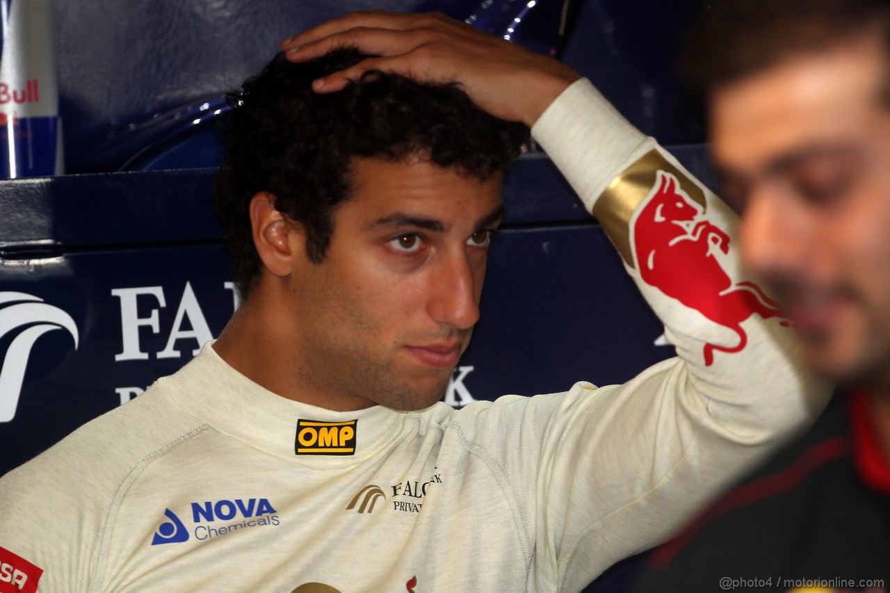 GP ITALIA, 07.09.2012- Prove Libere 1, Daniel Ricciardo (AUS) Scuderia Toro Rosso STR7