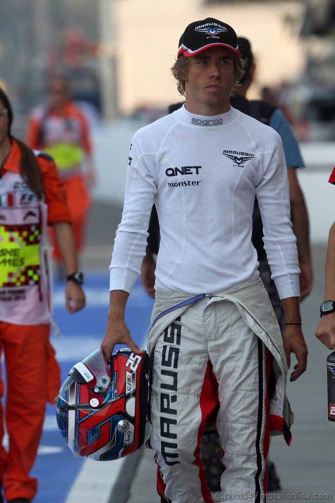 GP ITALIA, 07.09.2012- Prove Libere 1, Charles Pic (FRA) Marussia F1 Team MR01 