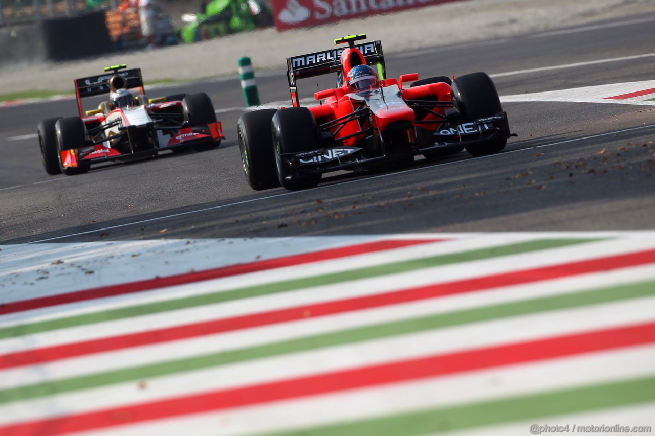 GP ITALIA, 07.09.2012- Prove Libere 1, Charles Pic (FRA) Marussia F1 Team MR01 