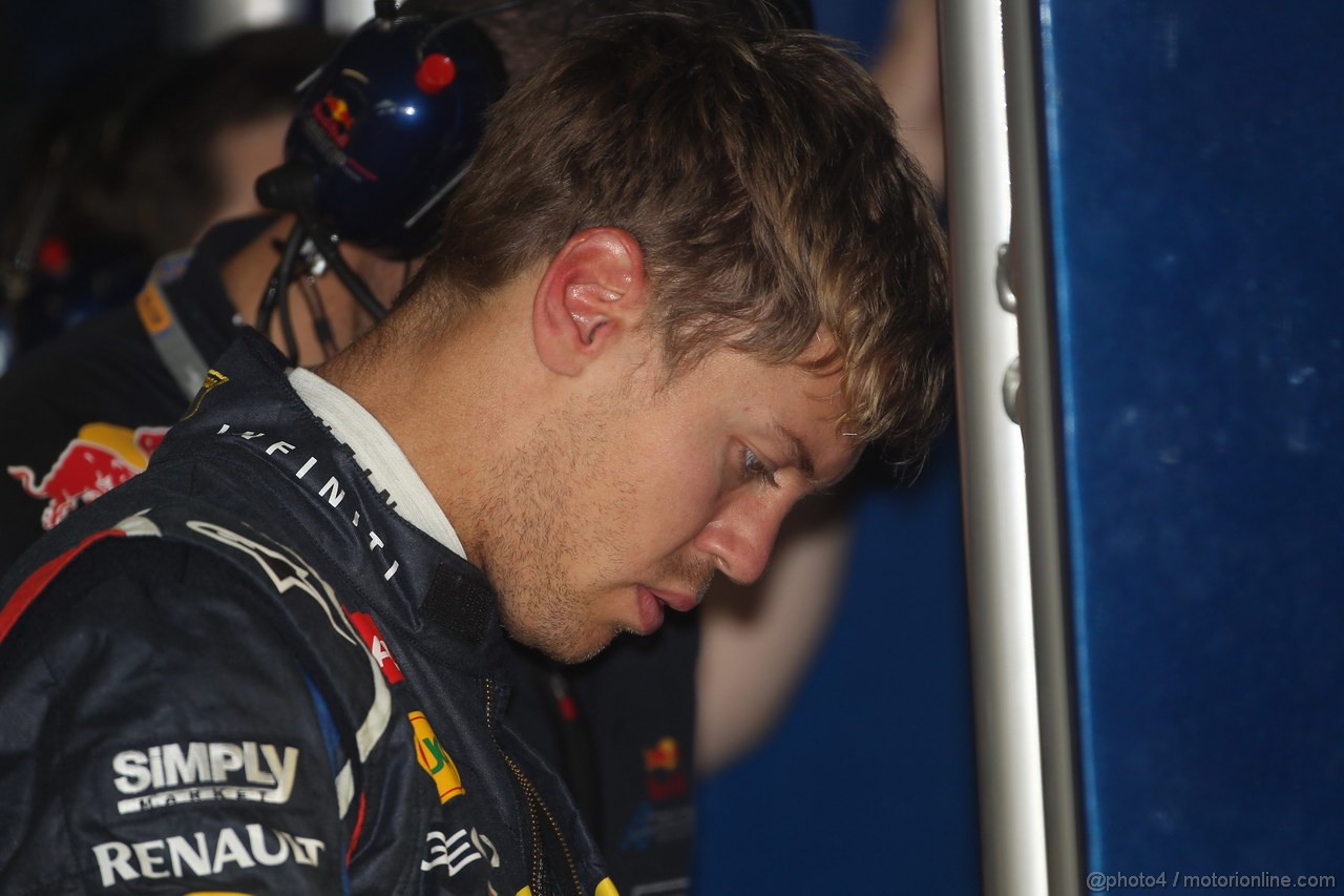 GP ITALIA, 07.09.2012- Prove Libere 1, Sebastian Vettel (GER) Red Bull Racing RB8 