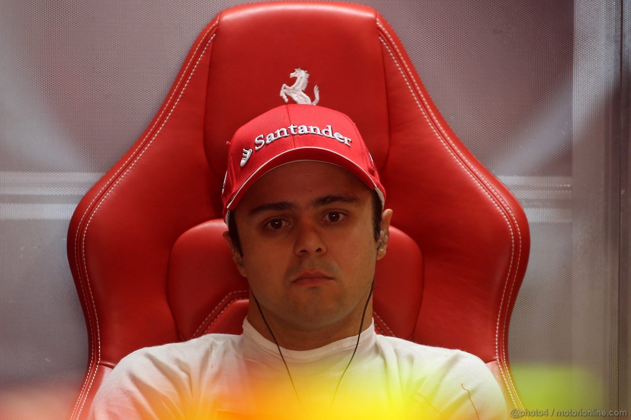 GP ITALIA, 07.09.2012- Prove Libere 1, Felipe Massa (BRA) Ferrari F2012 