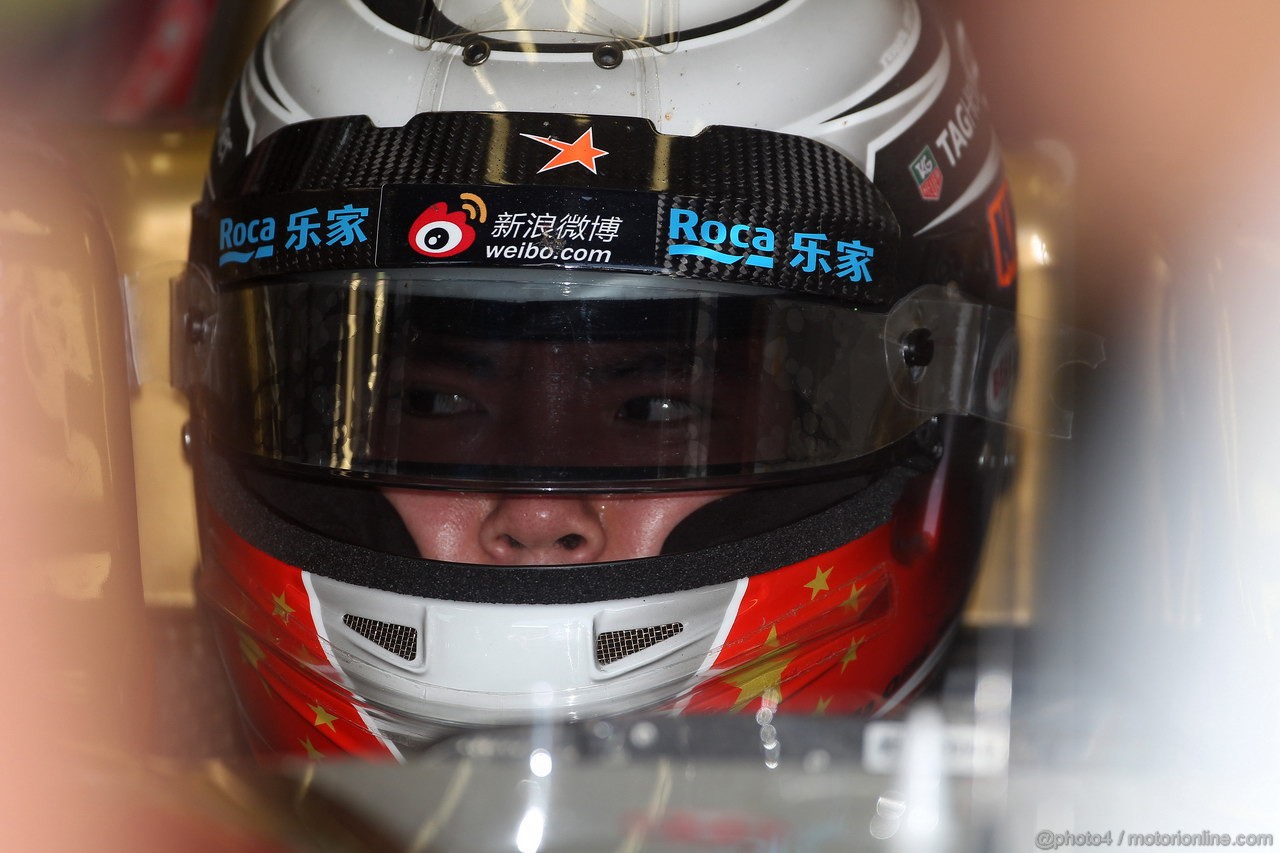 GP ITALIA, 07.09.2012- Prove Libere 1, Ma Qing Hua (CHI), Test Driver, HRT Formula 1 Team F112  