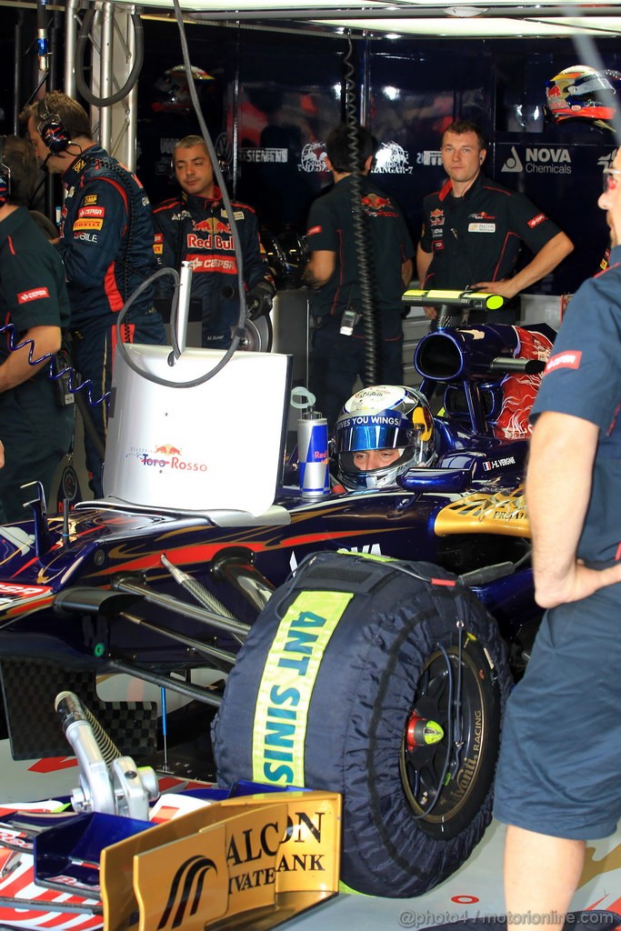 GP ITALIA, 07.09.2012- Prove Libere 1, Jean-Eric Vergne (FRA) Scuderia Toro Rosso STR7