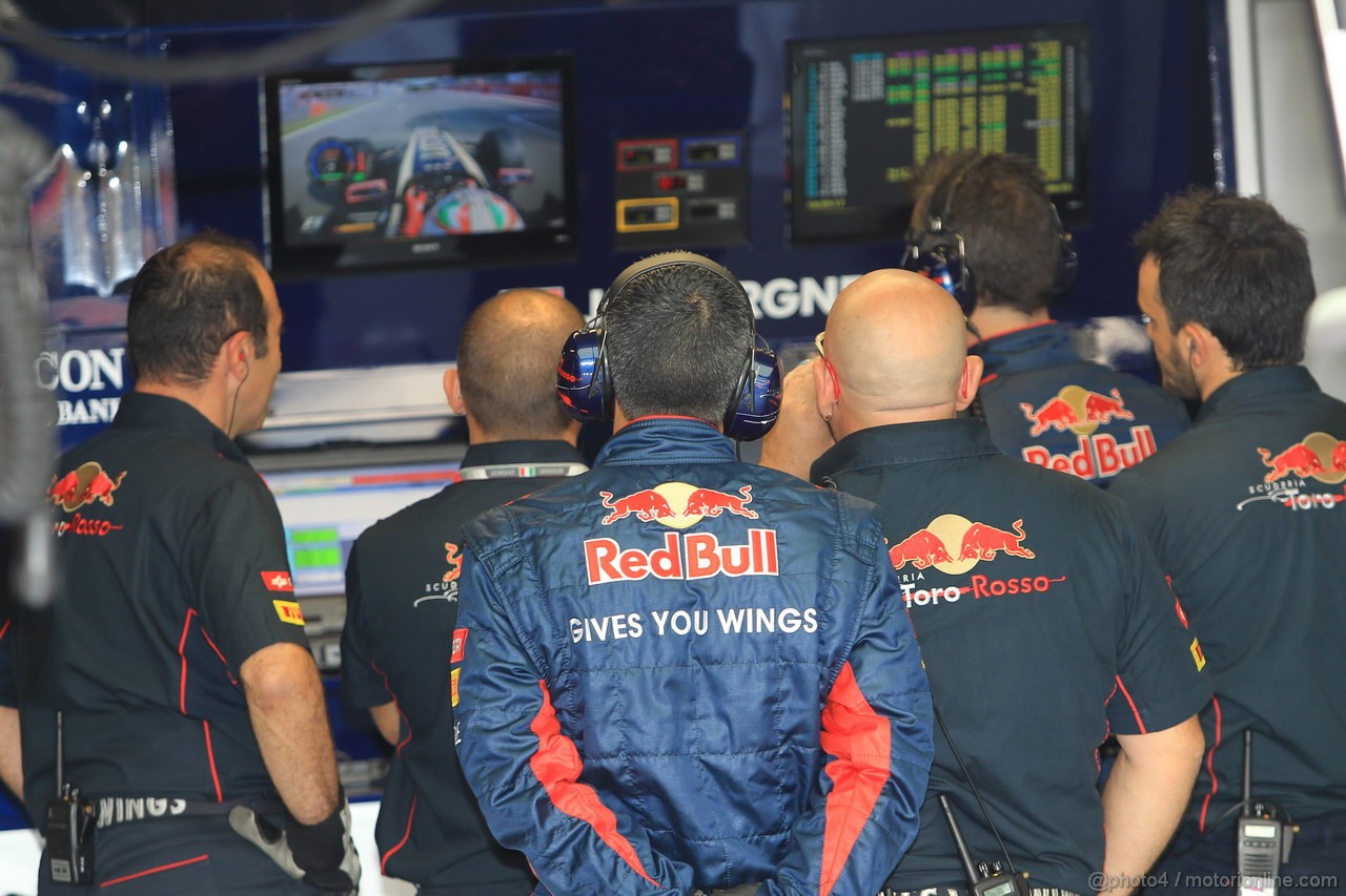 GP ITALIA, 07.09.2012- Prove Libere 1, Scuderia Toro Rosso STR7 