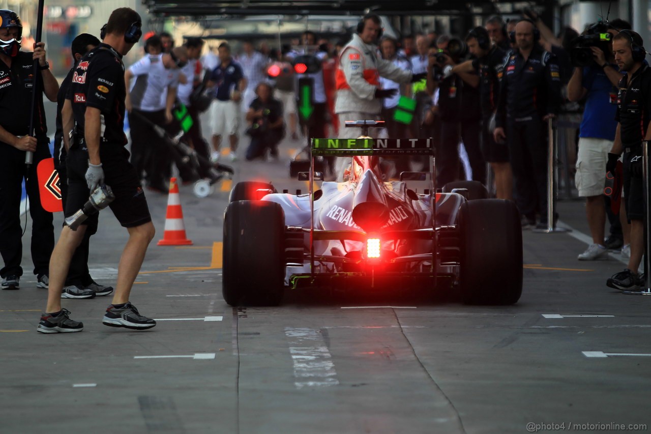 GP ITALIA, 07.09.2012- Prove Libere 1, Sebastian Vettel (GER) Red Bull Racing RB8 