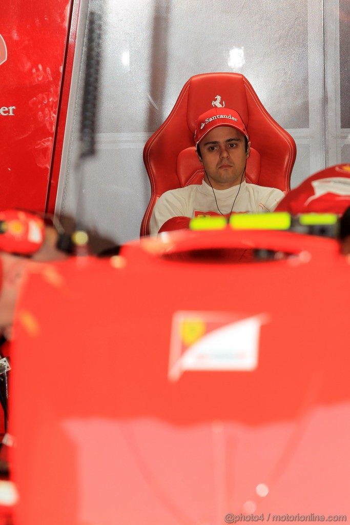 GP ITALIA, 07.09.2012- Prove Libere 1, Felipe Massa (BRA) Ferrari F2012 