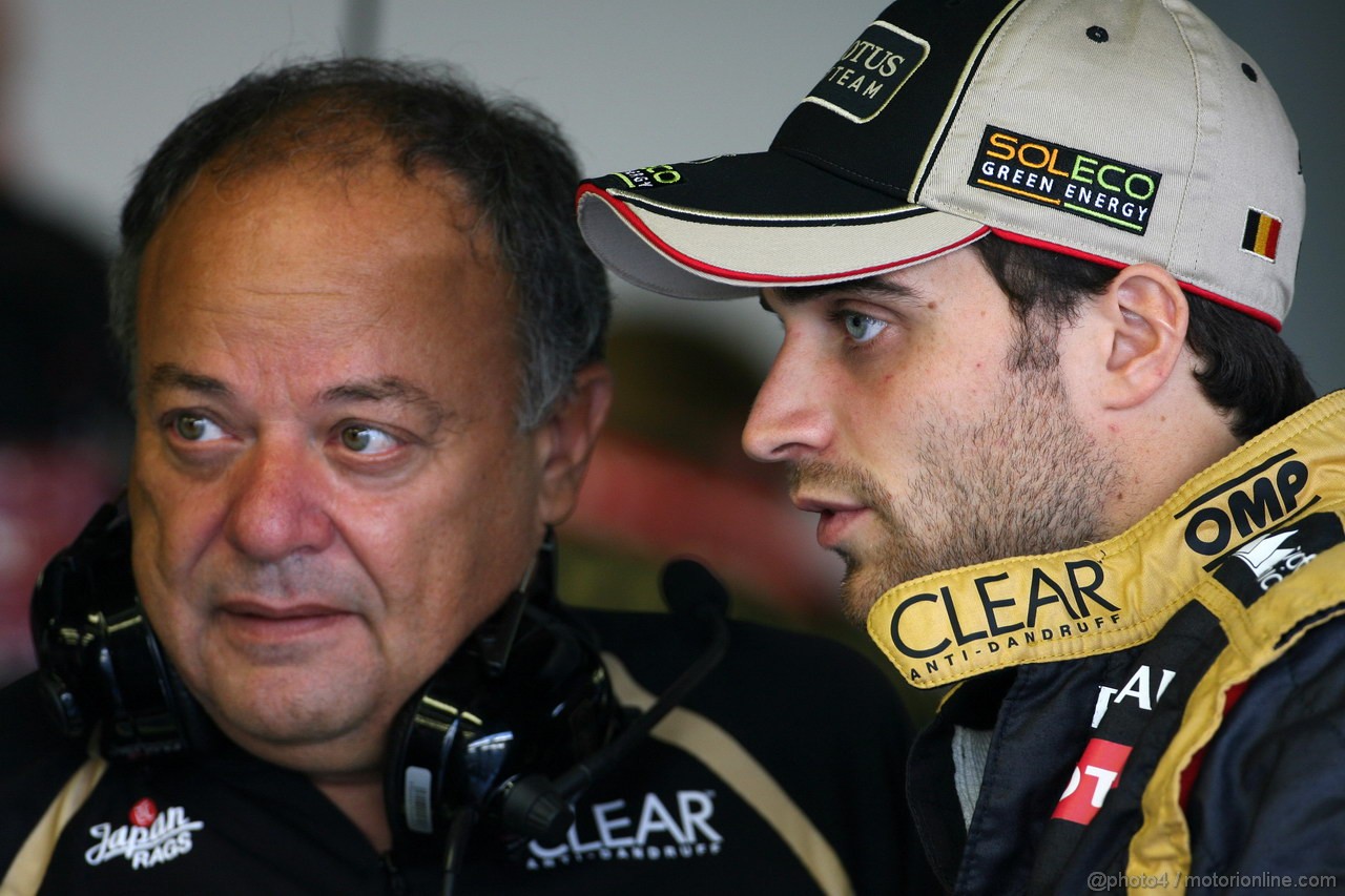 GP ITALIA, 07.09.2012- Prove Libere 1, Jerome D'Ambrosio (BEL), Lotus F1 Team E20 