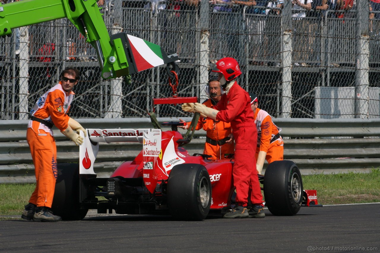 GP ITALIA, 07.09.2012- Prove Libere 1, Fernando Alonso (ESP) Ferrari F2012