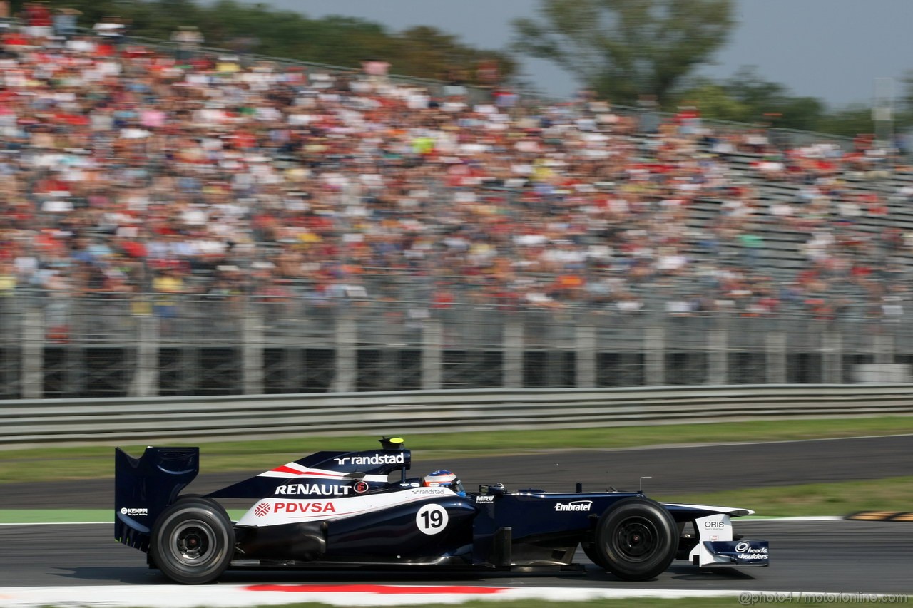 GP ITALIA, 07.09.2012- Prove Libere 1, Valtteri Bottas (FIN), Test Driver, Williams F1 Team 