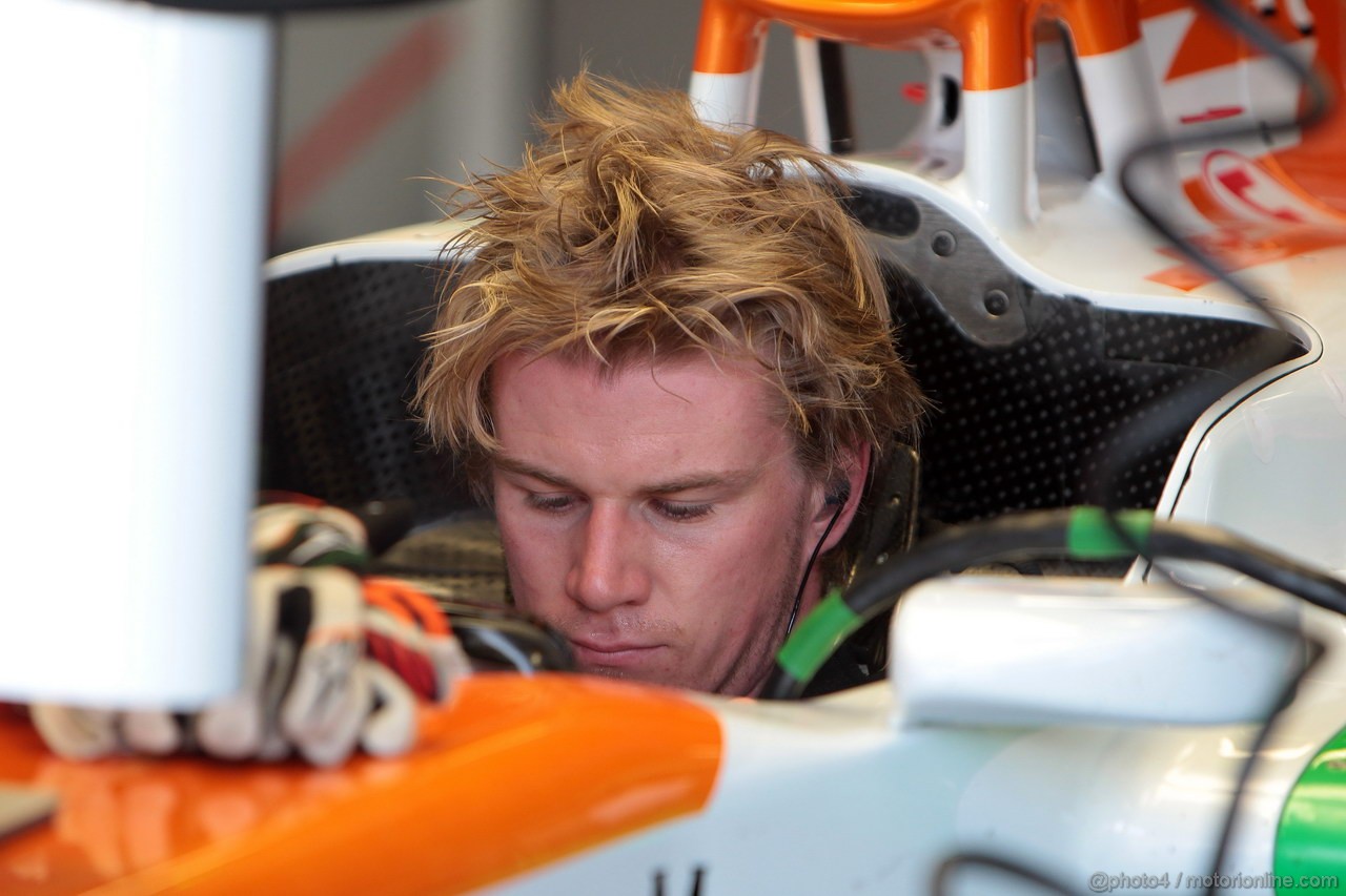 GP ITALIA, 07.09.2012- Prove Libere 1, Nico Hulkenberg (GER) Sahara Force India F1 Team VJM05 