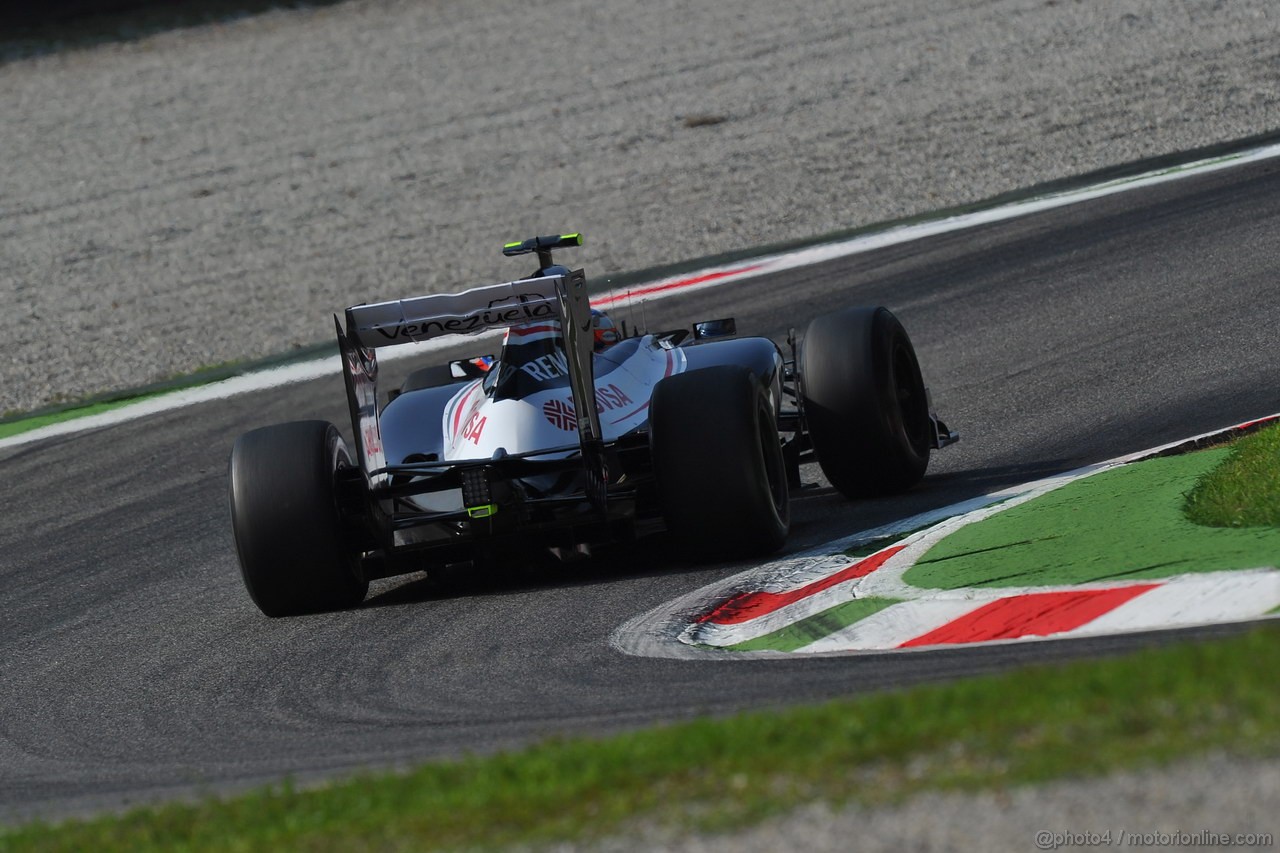 GP ITALIA, 07.09.2012- Prove Libere 1, Sergio Prez (MEX) Sauber F1 Team C31 