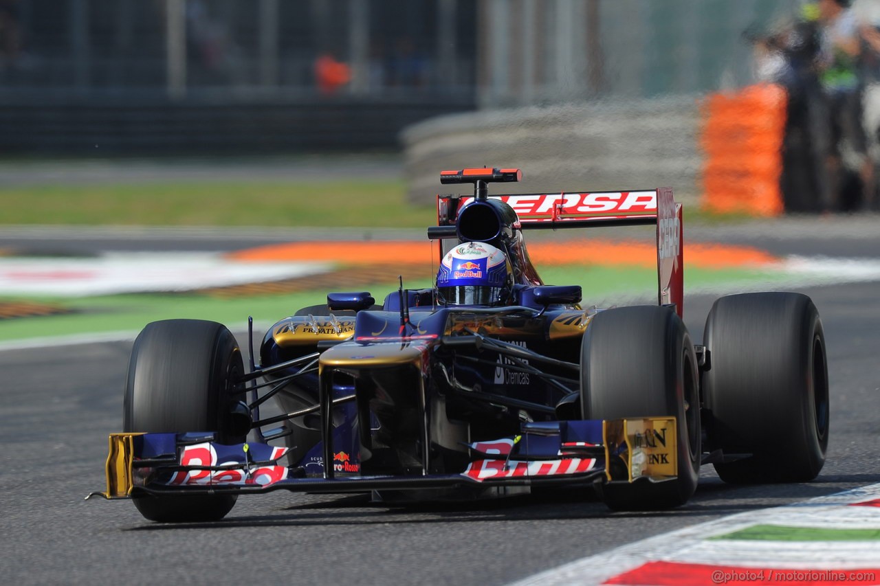 GP ITALIA, 07.09.2012- Prove Libere 1,Daniel Ricciardo (AUS) Scuderia Toro Rosso STR7 