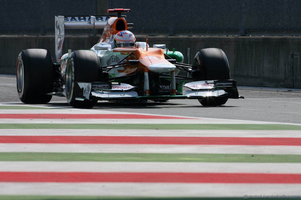 GP ITALIA, 07.09.2012- Prove Libere 2, Paul di Resta (GBR) Sahara Force India F1 Team VJM05 