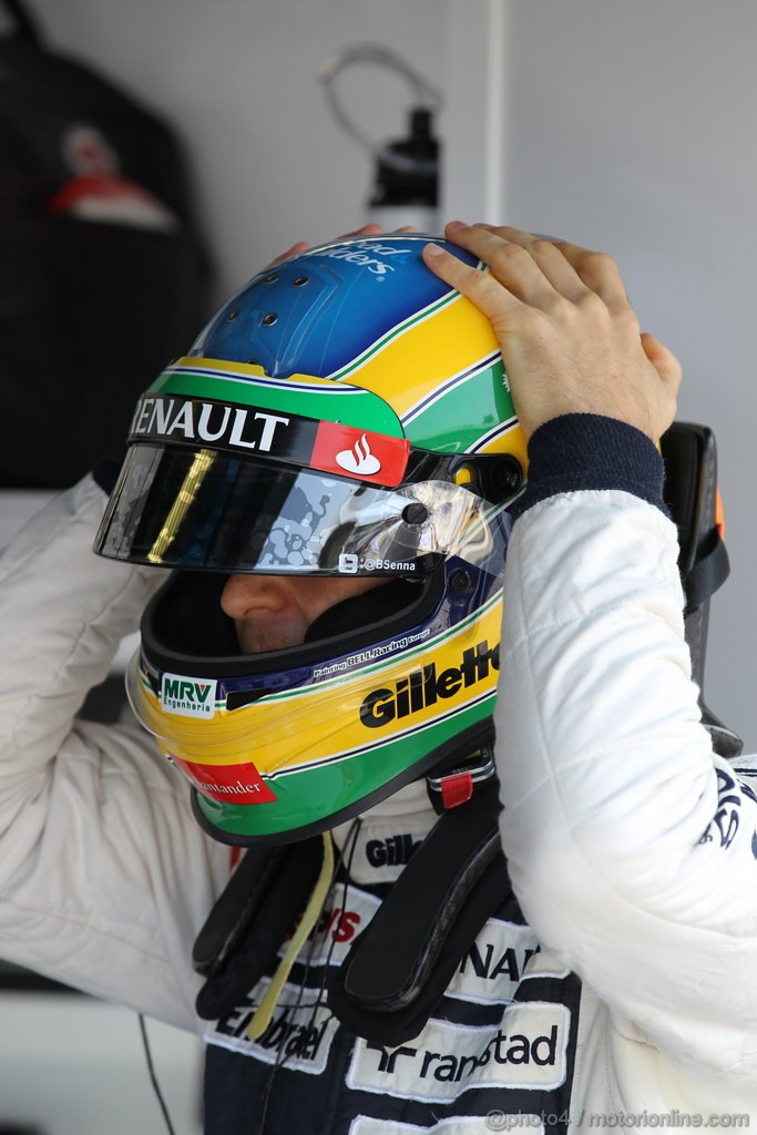 GP ITALIA, 07.09.2012- Prove Libere 2, Bruno Senna (BRA) Williams F1 Team FW34