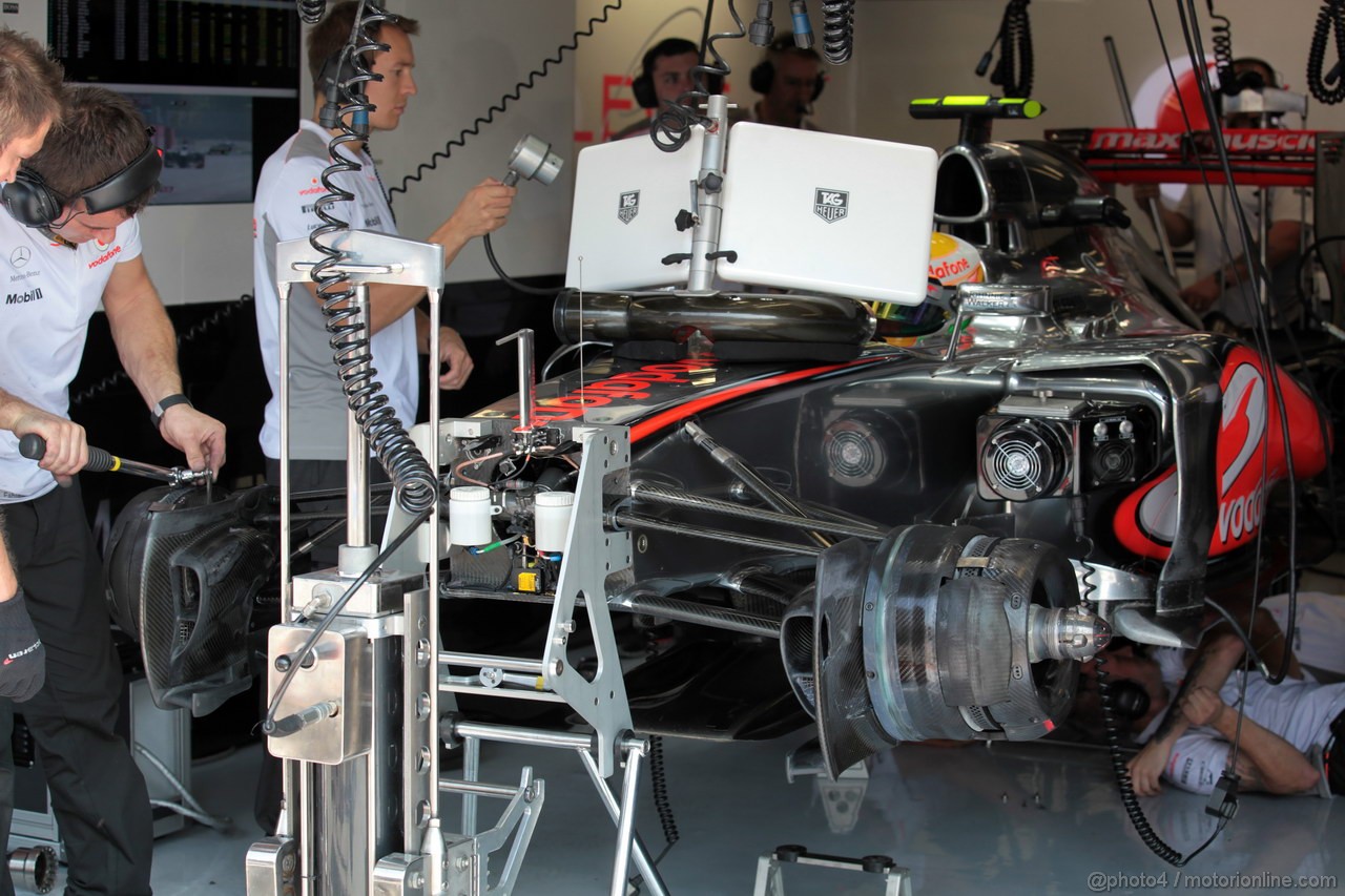 GP ITALIA, 07.09.2012- Prove Libere 2, Lewis Hamilton (GBR) McLaren Mercedes MP4-27 