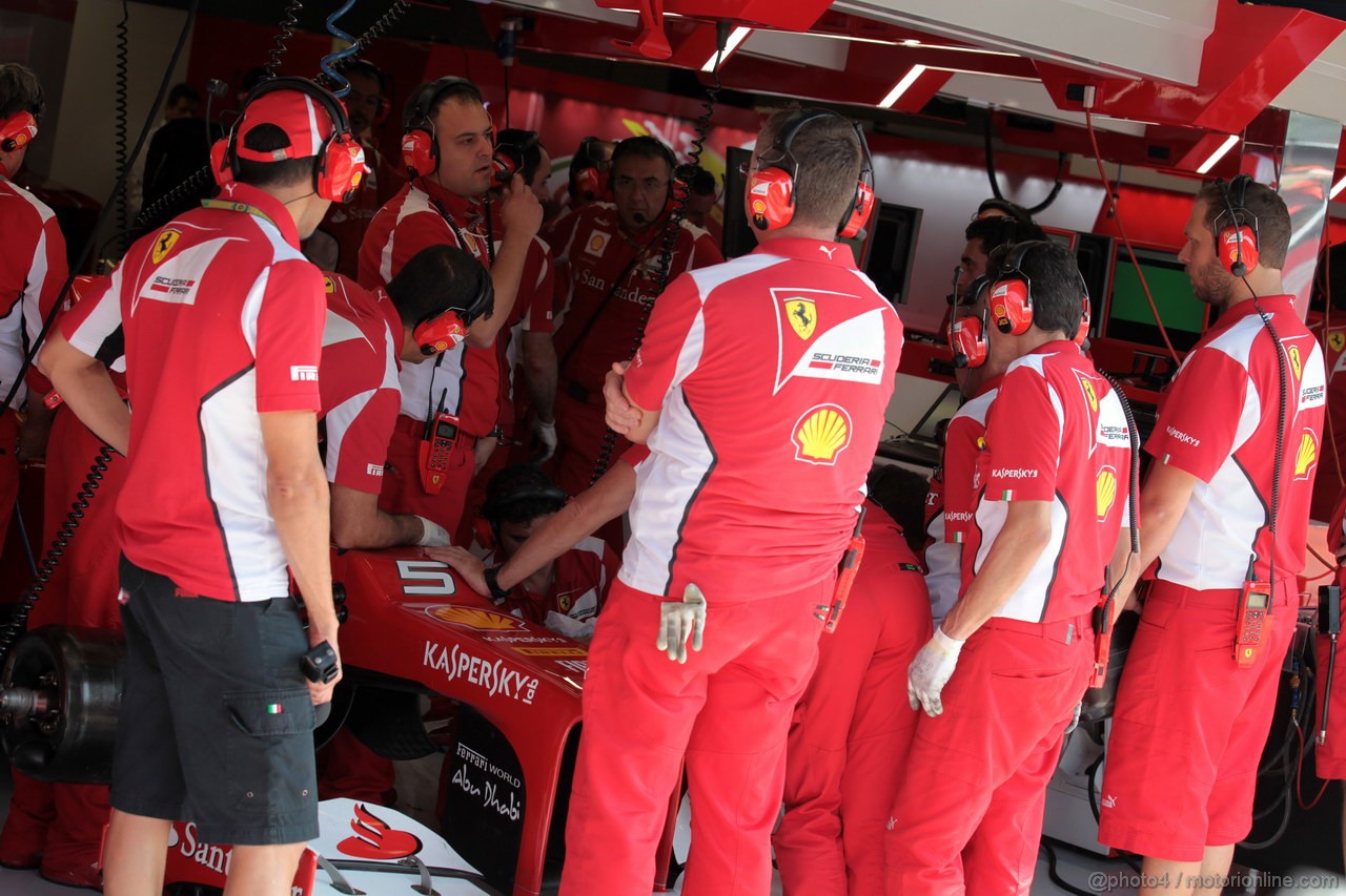 GP ITALIA, 07.09.2012- Prove Libere 2, Fernando Alonso (ESP) Ferrari F2012 