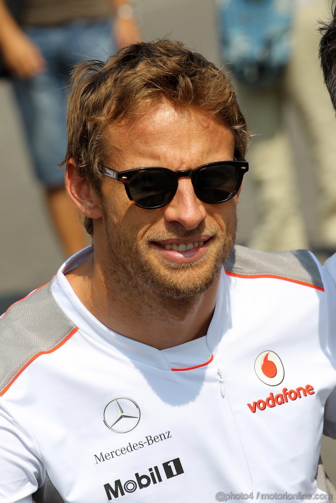 GP ITALIA, 07.09.2012- Prove Libere 2, Jenson Button (GBR) McLaren Mercedes MP4-27 