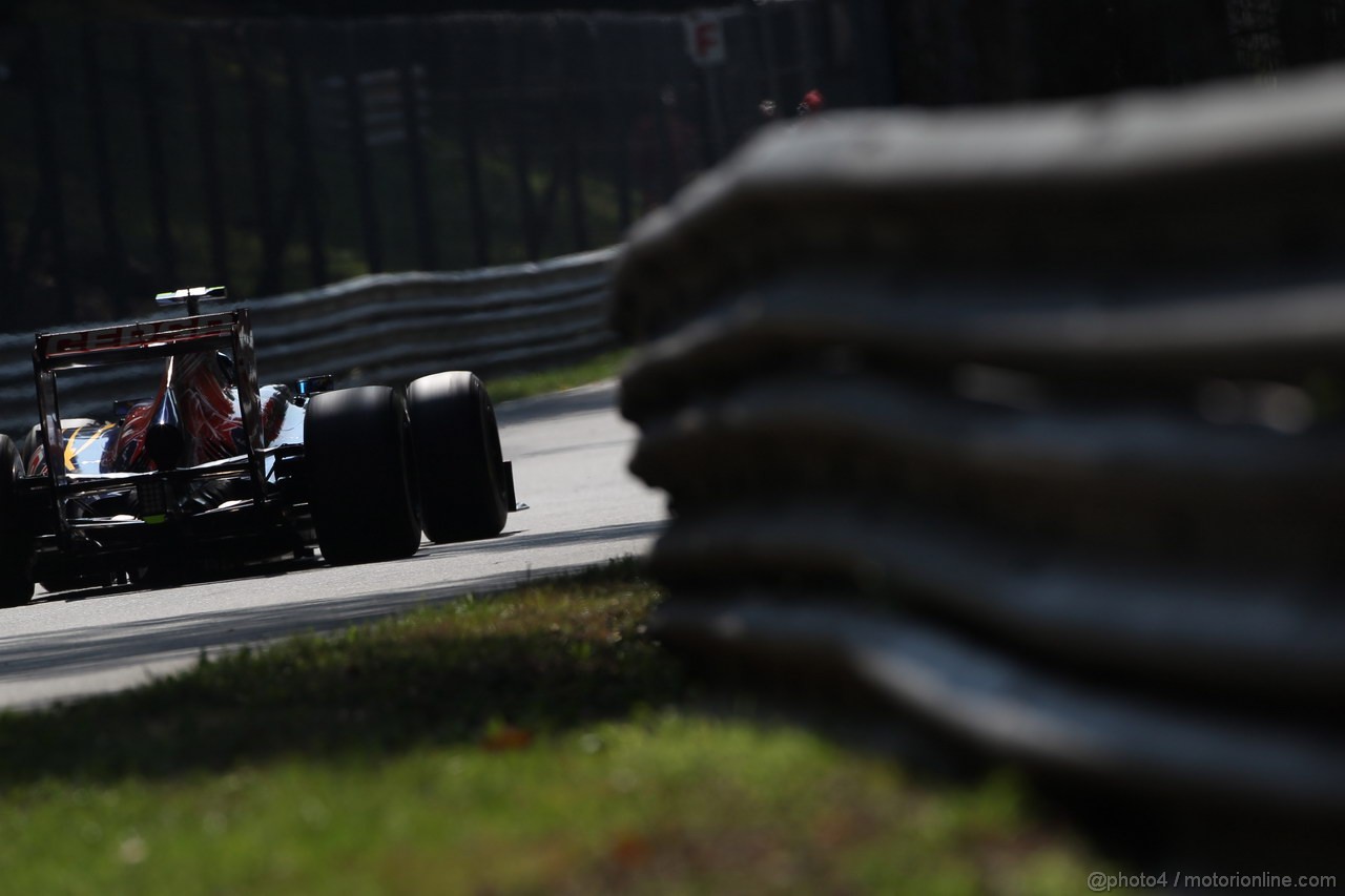 GP ITALIA, 07.09.2012- Prove Libere 2, Jean-Eric Vergne (FRA) Scuderia Toro Rosso STR7 