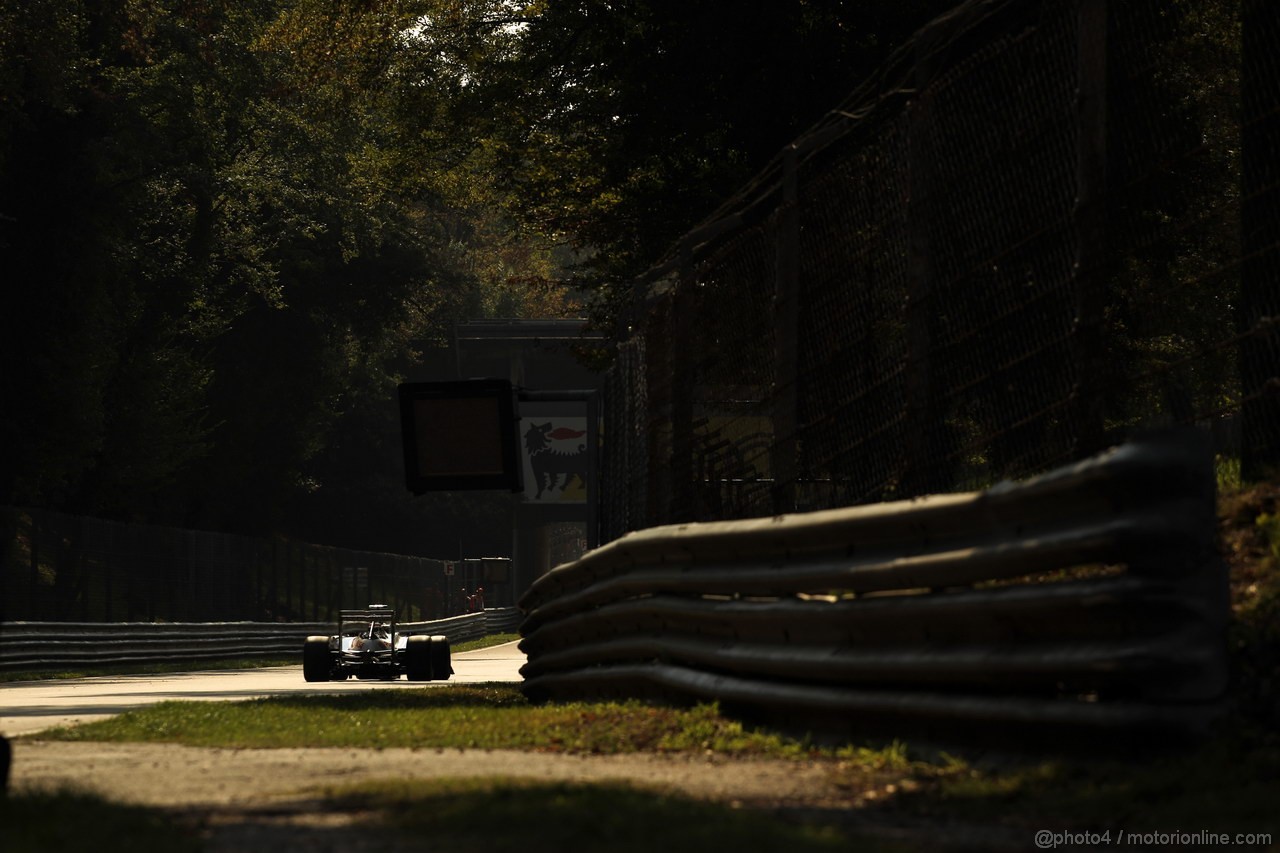 GP ITALIA, 07.09.2012- Prove Libere 2, Pastor Maldonado (VEN) Williams F1 Team FW34 