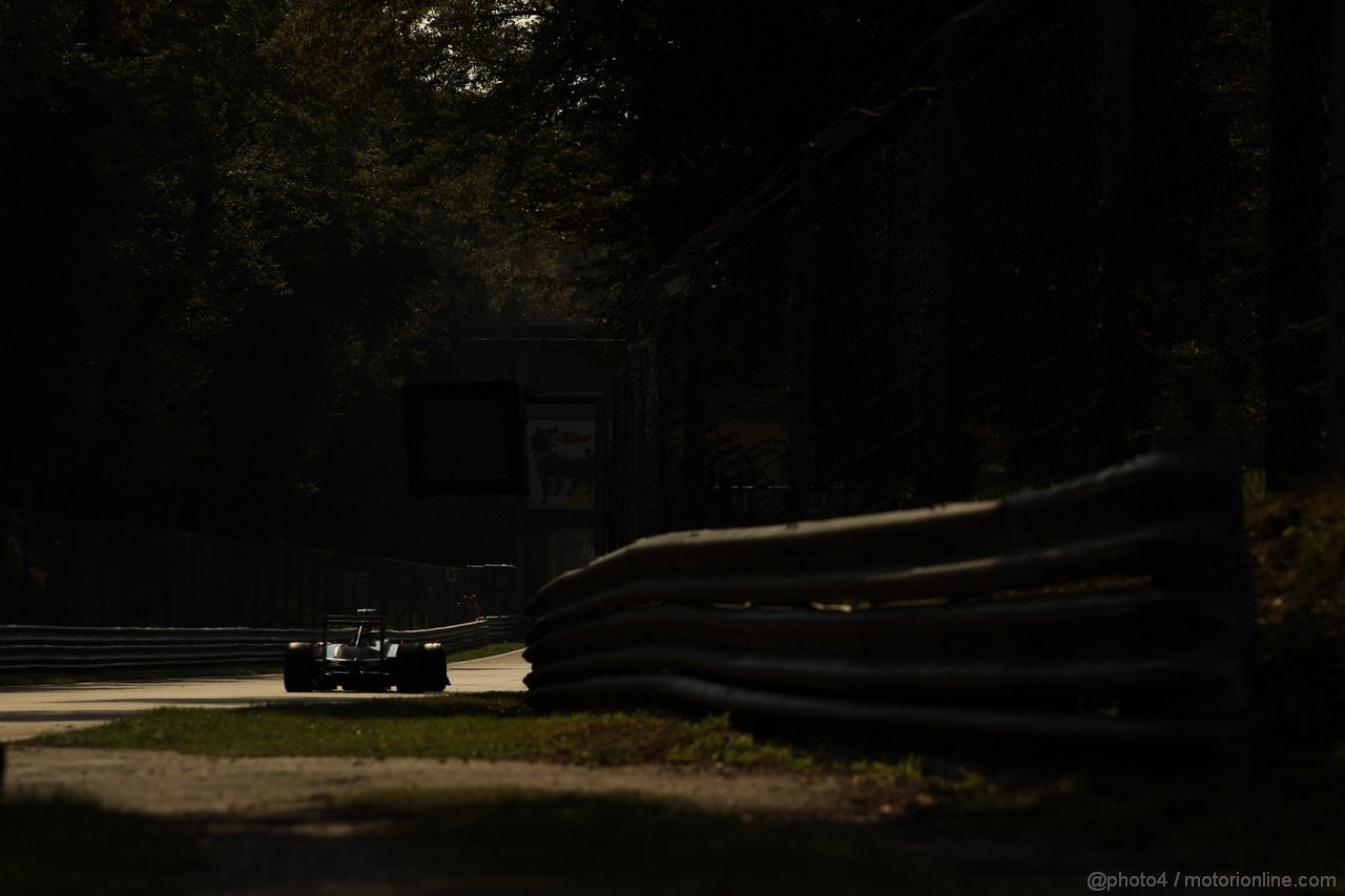 GP ITALIA, 07.09.2012- Prove Libere 2, Michael Schumacher (GER) Mercedes AMG F1 W03 