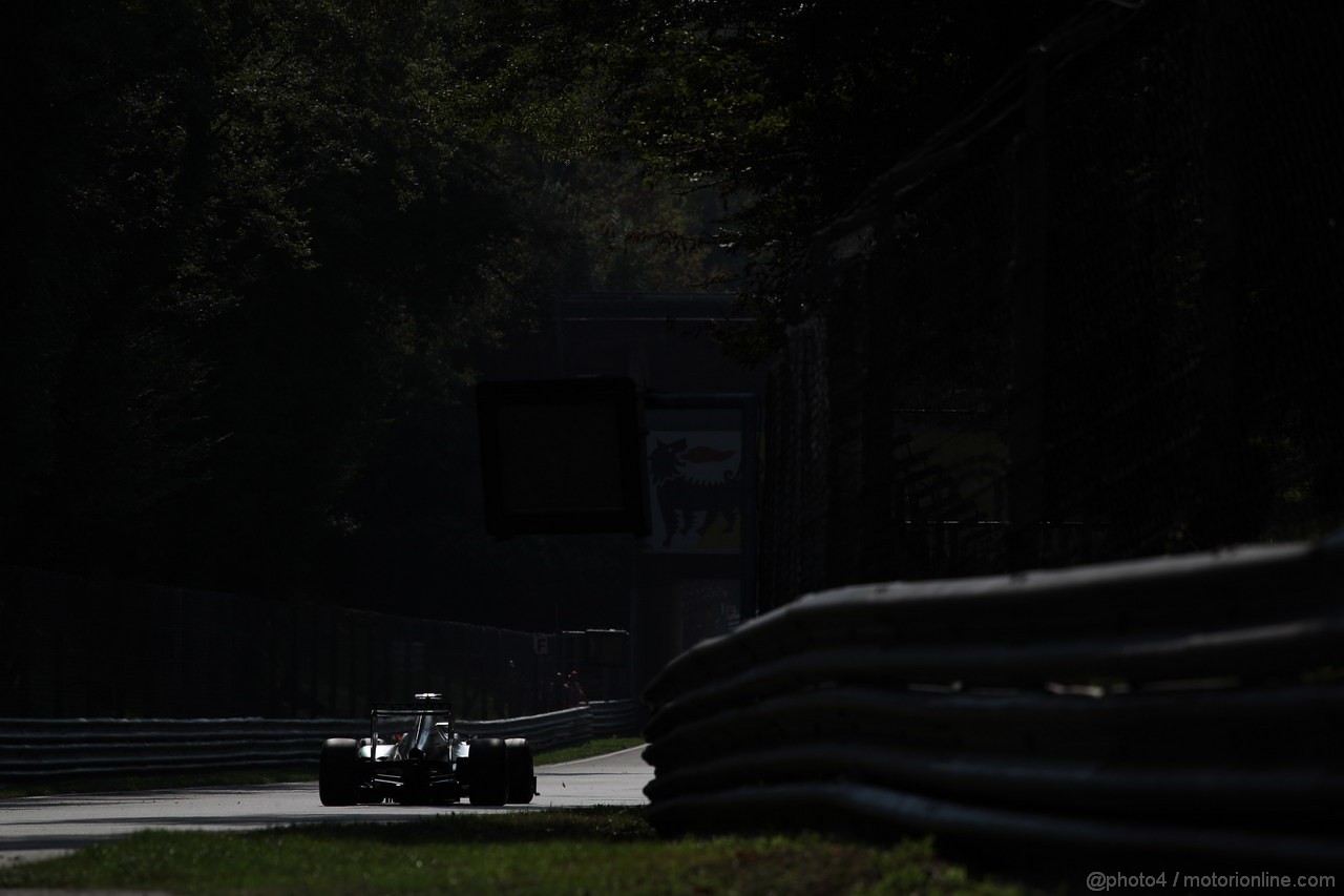 GP ITALIA, 07.09.2012- Prove Libere 2, Michael Schumacher (GER) Mercedes AMG F1 W03 