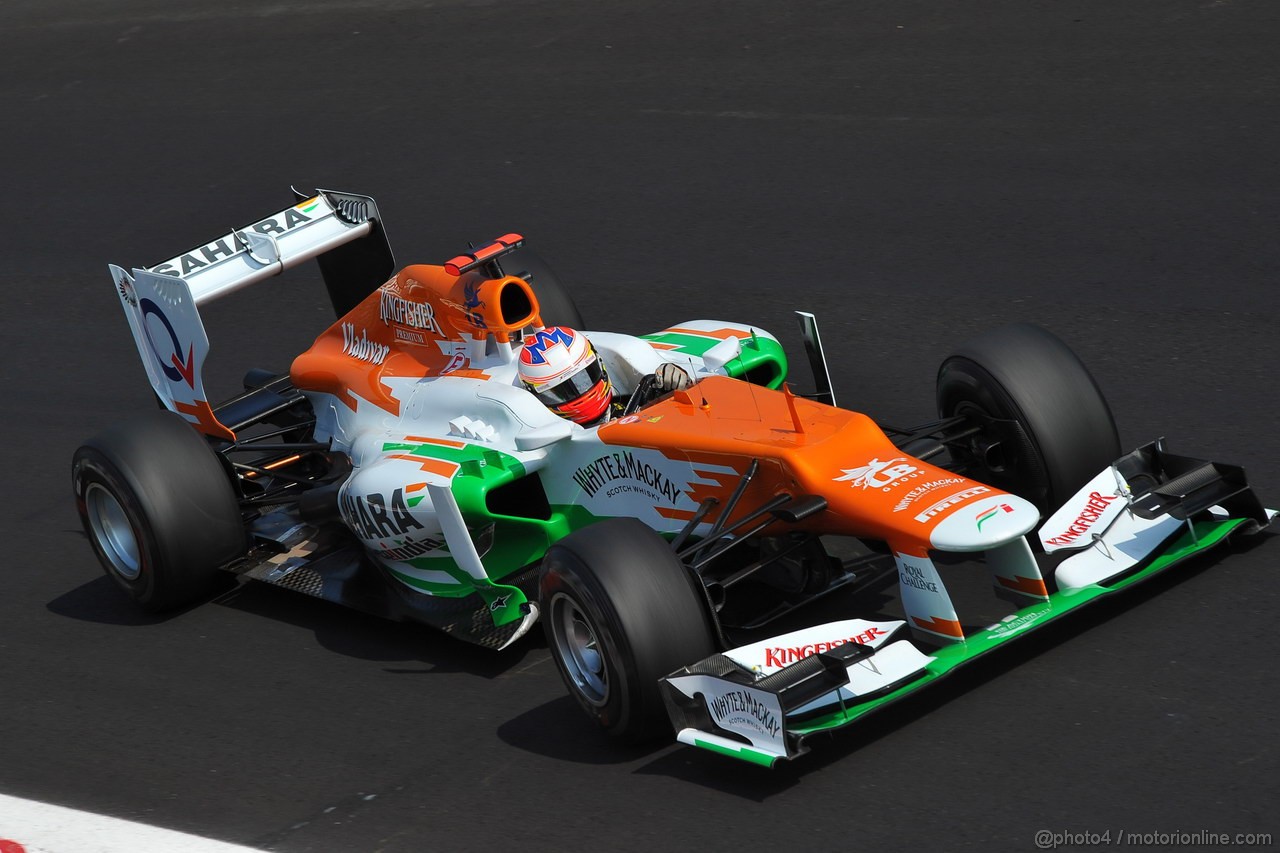 GP ITALIA, 07.09.2012- Prove Libere 2, Paul di Resta (GBR) Sahara Force India F1 Team VJM05 