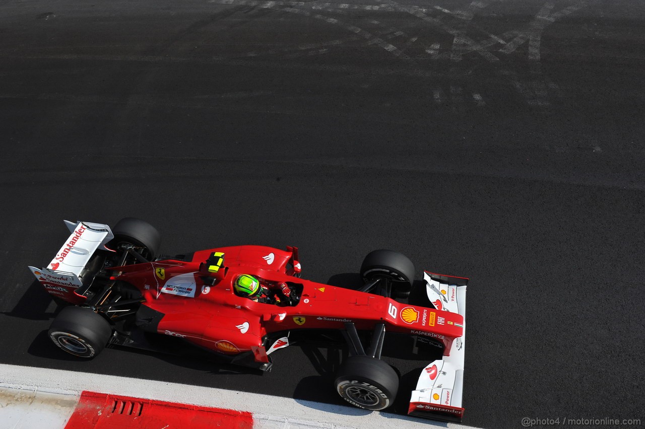 GP ITALIA, 07.09.2012- Prove Libere 2, Felipe Massa (BRA) Ferrari F2012 