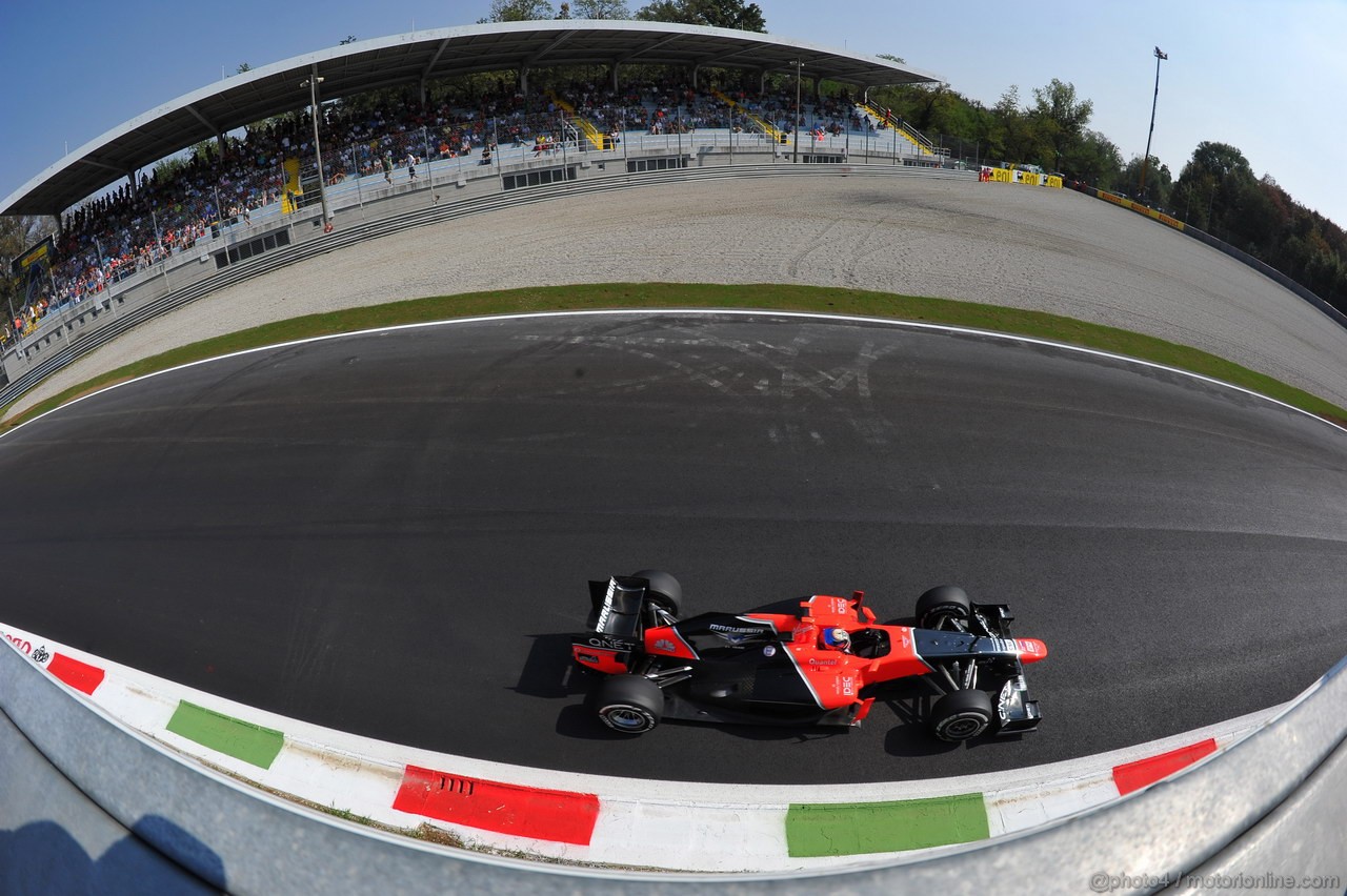 GP ITALIA, 07.09.2012- Prove Libere 2, Timo Glock (GER) Marussia F1 Team MR01 