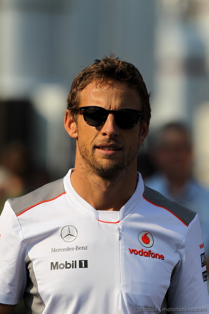 GP ITALIA, 07.09.2012- Jenson Button (GBR) McLaren Mercedes MP4-27 