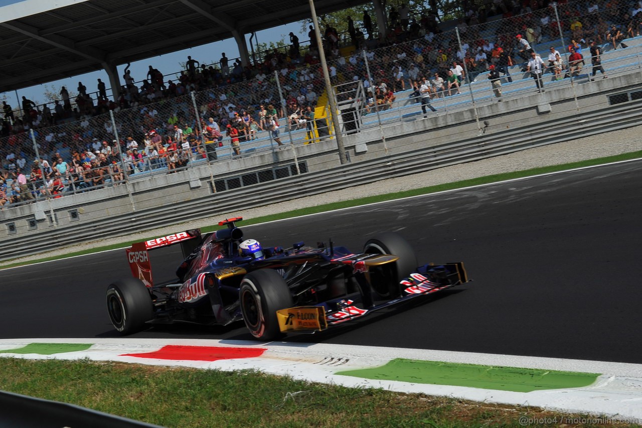 GP ITALIA, 07.09.2012- Prove Libere 2, Daniel Ricciardo (AUS) Scuderia Toro Rosso STR7 